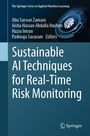 „Sustainable AI Techniques for Real-Time Risk Monitoring“, darüber Herausgebernamen. Unten ein Springer-Logo.