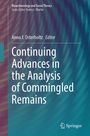 „Continuing Advances in the Analysis of Commingled Remains“, Herausgeber: Anna J. Osterholtz. Hintergrund wellenförmig in Blau.
