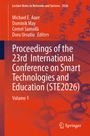 Titel: Proceedings of the 23rd International Conference on Smart Technologies and Education (STE2026). Orange Hintergrund.