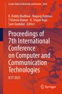 Titel: "Proceedings of 7th International Conference on Computer and Communication Technologies". Rotes Cover, technisches Design.