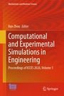 "Computational and Experimental Simulations in Engineering" in Weiß auf rotem Hintergrund; links unten ein Logo.
