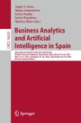 Titel: Business Analytics and Artificial Intelligence in Spain. Herausgeber: Angel A. Juan, Majsa Ammoriova. Springer-Logo.