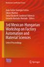 Titel: "3rd Mexican-Hungarian Workshop on Factory Automation and Material Sciences". Roter Hintergrund.