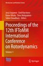 "Proceedings of the 12th IFToMM International Conference on Rotordynamics, Volume 1." Oben Namen der Herausgeber. Unten Logos.
