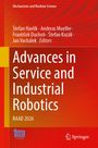 Titel: Advances in Service and Industrial Robotics. Autoren: Štefan Havlík u.a. Roter Hintergrund mit gelbem Streifen.