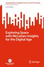 "Exploring Space with McLuhan: Insights for the Digital Age." Roter Hintergrund mit weißen Mustern. Logos unten.
