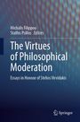 Titel: The Virtues of Philosophical Moderation. Hintergrund in Blau- und Lilatönen, Springer-Logo unten rechts.