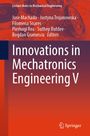 Titel: "Innovations in Mechatronics Engineering V". Autoren: José Machado, Justyna Trojanowska. Hintergrund: Zahnräder, technisch.
