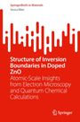 "SpringerBriefs in Materials, Vesna Ribić. Structure of Inversion Boundaries in Doped ZnO. Springer-Logo unten rechts."