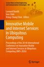 Buchtitel: "Innovative Mobile and Internet Services in Ubiquitous Computing". Orange Hintergrund, Springer-Logo.