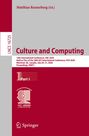 Text auf grauem und rotem Hintergrund: Matthias Rauterberg (Ed.), Culture and Computing, 14th International Conference, C&C 2026.