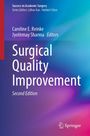 „Surgical Quality Improvement, Second Edition“ in lila-blauem Verlauf, Springer-Logo unten rechts.