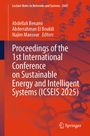 "Proceedings of the 1st International Conference on Sustainable Energy and Intelligent Systems (ICSEIS 2025)" – Konferenzbuch.
