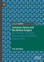 Buchtitel: "Common Sense and the British Empire". Geometrisches Muster in Blau auf grünem Hintergrund.