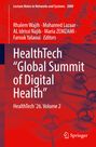 "HealthTech 'Global Summit of Digital Health'. HealthTech '26. Volume 2." Rotes und violettes Hintergrundmuster, Springer-Logo.