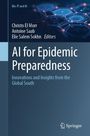 Titel: "AI for Epidemic Preparedness". Untertitel: "Innovations and Insights from the Global South". Tech-Hintergrund mit Hexagon-Muster.