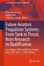 Titel: "Future Aviation Propulsion Systems", Autoren: Francesca di Mare, Hanns Amri, Lorenz Braumann. Technische Grafiken im Hintergrund.