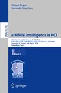 LNAI 16743, Artificial Intelligence in HCI, Part I. Konferenzinfo, HCI 2026 Logo, Springer-Logo. Autor: Helmut Degen.