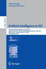 Buchcover: „Artificial Intelligence in HCI“, Konferenz in Montreal 2026, Part II. Logo: Kopf mit Kopfhörer, Springer.