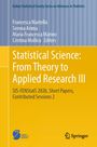 Statistical Science: From Theory to Applied Research III, Buch
