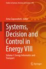 "Systems, Decision and Control in Energy VIII. Volume I: Energy Informatics and Transport." Zahnrad-Design in Orange.