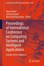 Text: „Proceedings of International Conference on Computing Systems and Intelligent Applications, ComSIA 2026, Volume 2.“ Orange-roter Hintergrund, Molekülstruktur.
