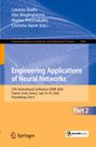 Buchtitel: "Engineering Applications of Neural Networks", Konferenzdaten: EANN 2026, Chania, Kreta. Springer-Logo unten.
