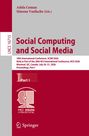 Adela Coman, Simona Vasilache (Eds.), Social Computing and Social Media, Springer, mit Konferenz-Logo.