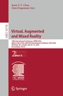 Text: Jessie Y.C. Chen, Gino Fragomeni (Eds.), Virtual, Augmented and Mixed Reality, Springer. Roter Hintergrund, Kopflogo.