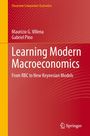 "Learning Modern Macroeconomics: From RBC to New Keynesian Models" von Mauricio G. Villena, Gabriel Pino. Roter Hintergrund.