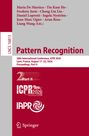 Text: "Pattern Recognition", "28th International Conference, ICPR 2026, Lyon", "Proceedings, Part II". Logo unten: "Springer".