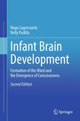Titel: "Infant Brain Development". Untertitel: "Formation of the Mind and the Emergence of Consciousness". Autoren: Hugo Lagercrantz, Nelly Padilla. Links Blautöne, unten Springer-Logo.