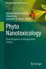 "Nanotechnology in Plant Sciences 9. Phyto Nanotoxicology. Autoren: Pudake, Jain, Al-Khayri. Hintergrund ist grün mit Blättermuster."