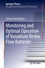 "Monitoring and Optimal Operation of Vanadium Redox Flow Batteries" von Thomas Paul Puleston. Logo von Springer.