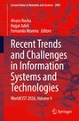 "Recent Trends and Challenges in Information Systems and Technologies. WorldCIST 2026, Volume 4. Rotes Cover mit Netzwerk-Hintergrund."