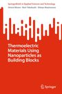 „Thermoelectric Materials Using Nanoparticles as Building Blocks“. Rotes Design mit weißen Elementen und Springer-Logo.
