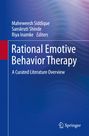 Oben: Maheweesh Siddique, Sanskruti Shinde, Riya Inamke Editors. Titel: Rational Emotive Behavior Therapy. Blau-lila Hintergrund.
