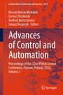 "Advances of Control and Automation" ist groß auf einem wissenschaftlichen Buchcover mit oranger Hintergrundgrafik zu sehen.