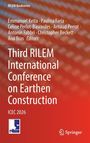 „Third RILEM International Conference on Earthen Construction ICEC 2026“, rote Hintergrundgrafik, RILEM-Logo.