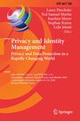 "Privacy and Identity Management", rote Hintergr., bunte Kugel-Illustration, Springer-Logo unten rechts.