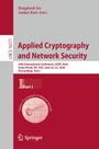"Applied Cryptography and Network Security" steht groß. Unten das Springer-Logo. Cover mit rotem und grauem Hintergrund.