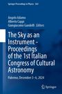 Titel: "The Sky as an Instrument - Proceedings of the 1st Italian Congress of Cultural Astronomy." Logo: Springer.
