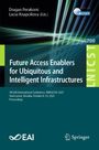 "Future Access Enablers for Ubiquitous and Intelligent Infrastructures" steht vor bunten Linien und blauen Hintergrund. Logos.
