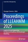 "Proceedings of LLEAHMM 2025" farbiger Hintergrund, bunte Linien, Logo unten rechts, "Lecture Notes in Bioengineering".