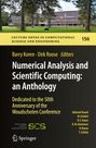 "Numerical Analysis and Scientific Computing: an Anthology". Gebäude und Bäume im Hintergrund. Springer-Logo unten.