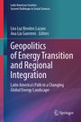 Titel: "Geopolitics of Energy Transition and Regional Integration". Farbverlauf von Blau zu Lila. Springer-Logo unten.