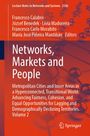 Buchtitel: "Networks, Markets and People". Autoren: Francesco Calabrò et al. Logos oben: Verlag Springer. Thema: Hyperkonnektive Städte.