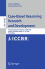 Text: Lukas Malburg, Kerstin Bach (Eds.), Case-Based Reasoning Research and Development, 34th ICCBR 2026, Bremen. Design: Blau-Grau.
