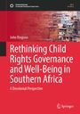 Titel: "Rethinking Child Rights Governance and Well-Being in Southern Africa" von John Ringson. Hintergrund zeigt dichte Stadt.