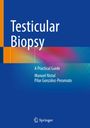"Testicular Biopsy: A Practical Guide" von Manuel Nistal und Pilar González-Peramato. Springer-Logo unten.